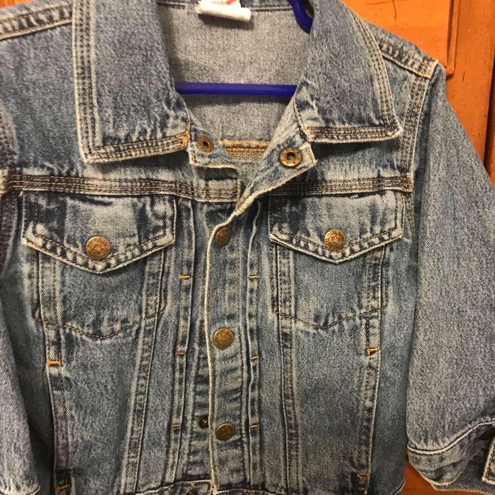 Faded Glory kids 3t blue jean jacket